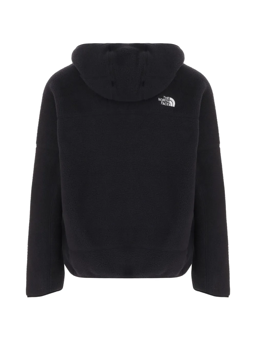 The North Face Fleece hoodie met rits Zwart