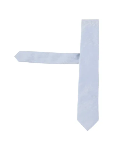 BOSS silk-blend tie with jacquard-pattern