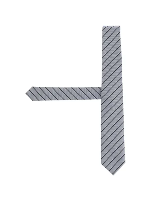 BOSS diagonal-stripe tie