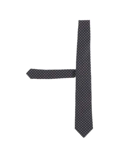 BOSS BOSS one patterned silk-jacquard tie