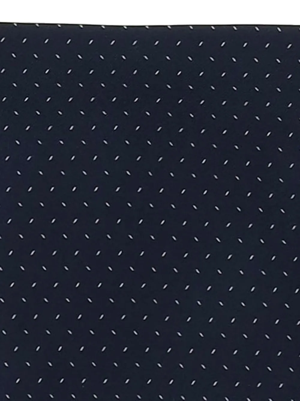 BOSS One silk pocket square with printed pattern Blauw