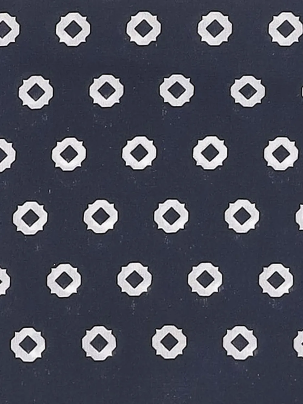 BOSS Pochet met geometrische print Blauw