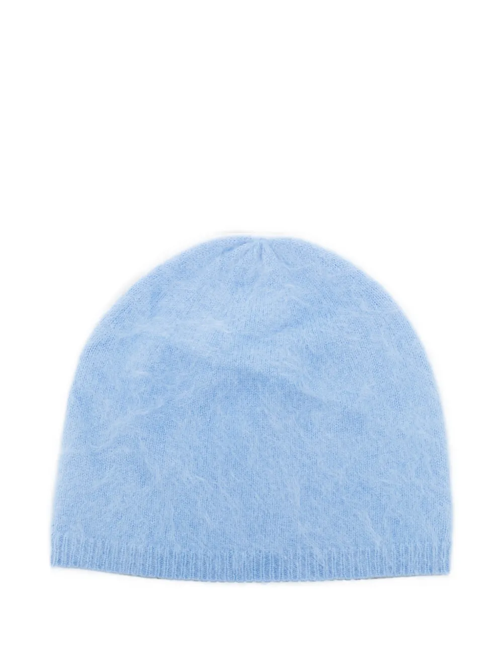 Lisa Yang Beanie aus gebürstetem Strick - Blau