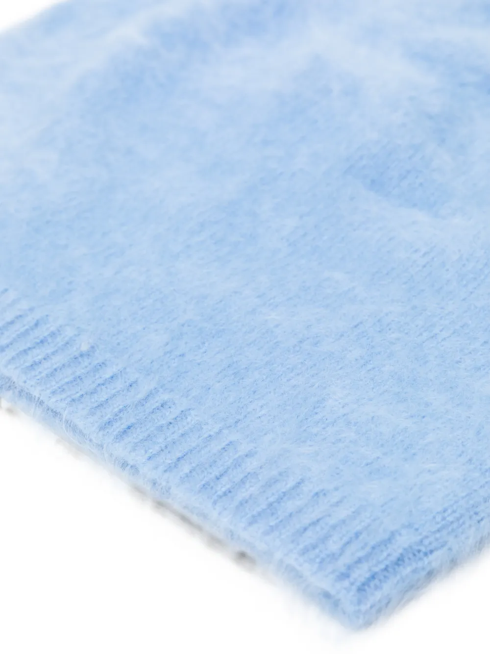 Lisa Yang Muts met geborsteld breisel Blauw
