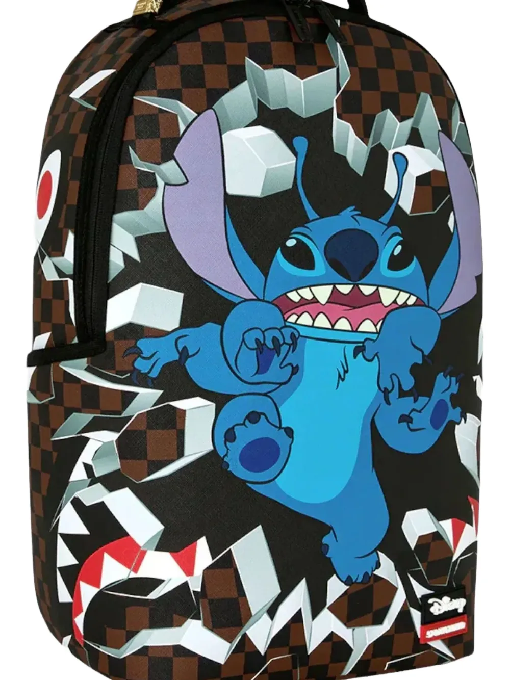 Sprayground x Disney Stitch Breakout rugzak Bruin