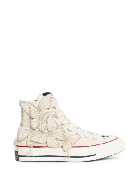 Converse Chuck 70 butterfly-appliqué sneakers