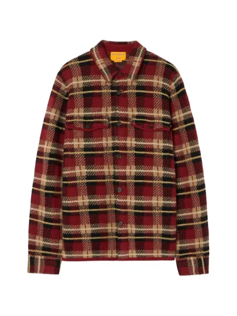 Guest In Residence plaid-check cashmere jacket