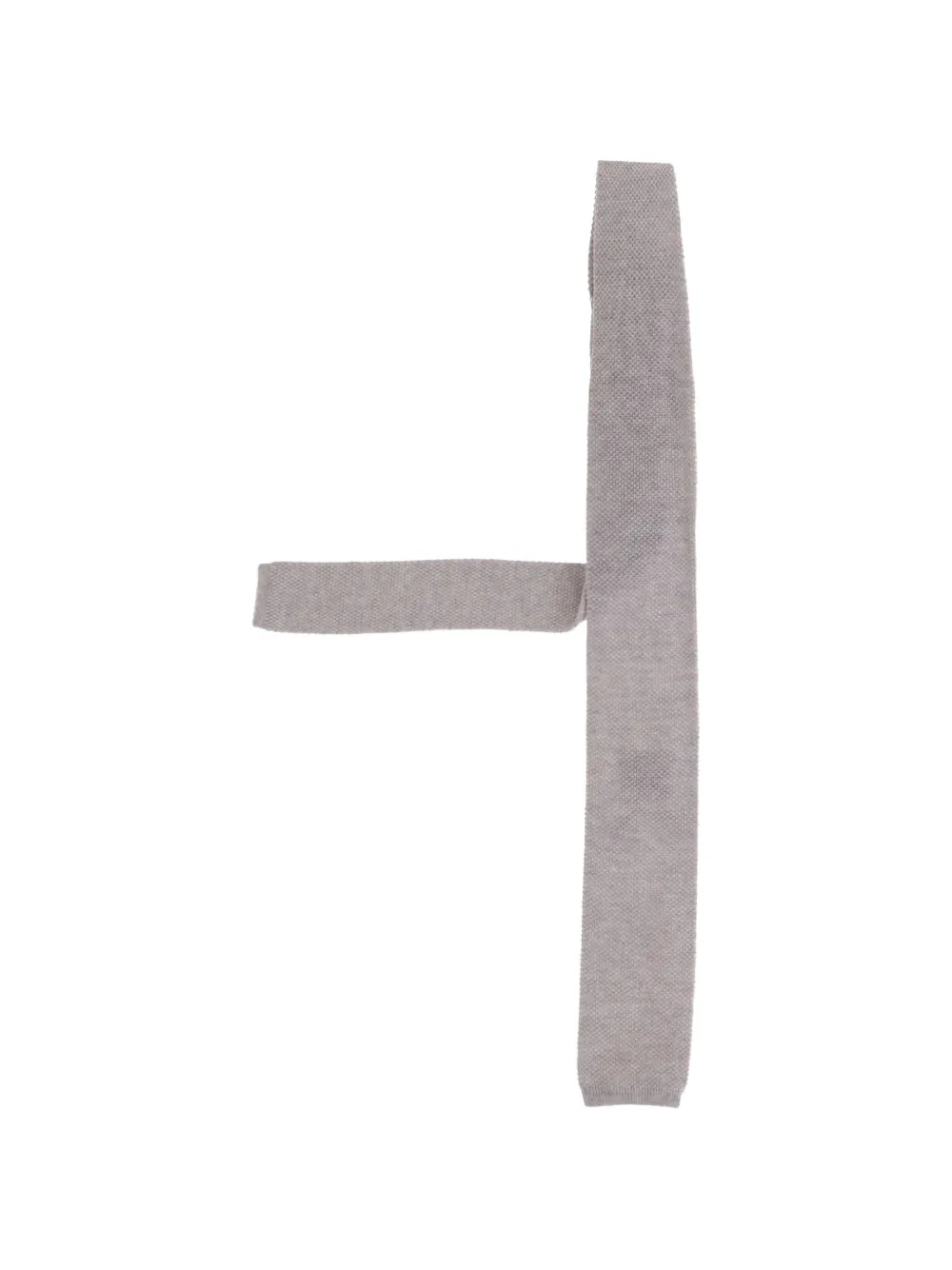 BOSS knitted tie - Grau