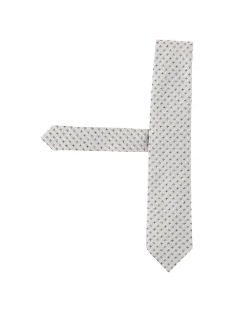 BOSS Boss One patterned silk-jacquard tie
