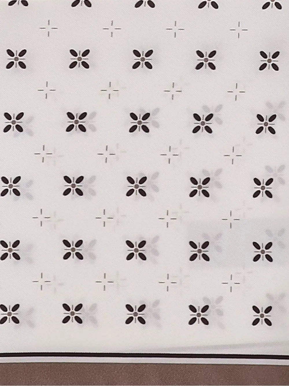 BOSS One silk pocket-square with printed-pattern