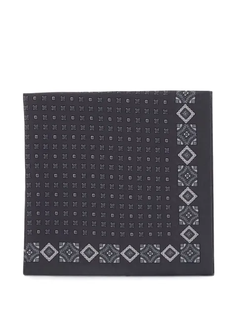 BOSS Boss by Beckham pocket square in printed silk