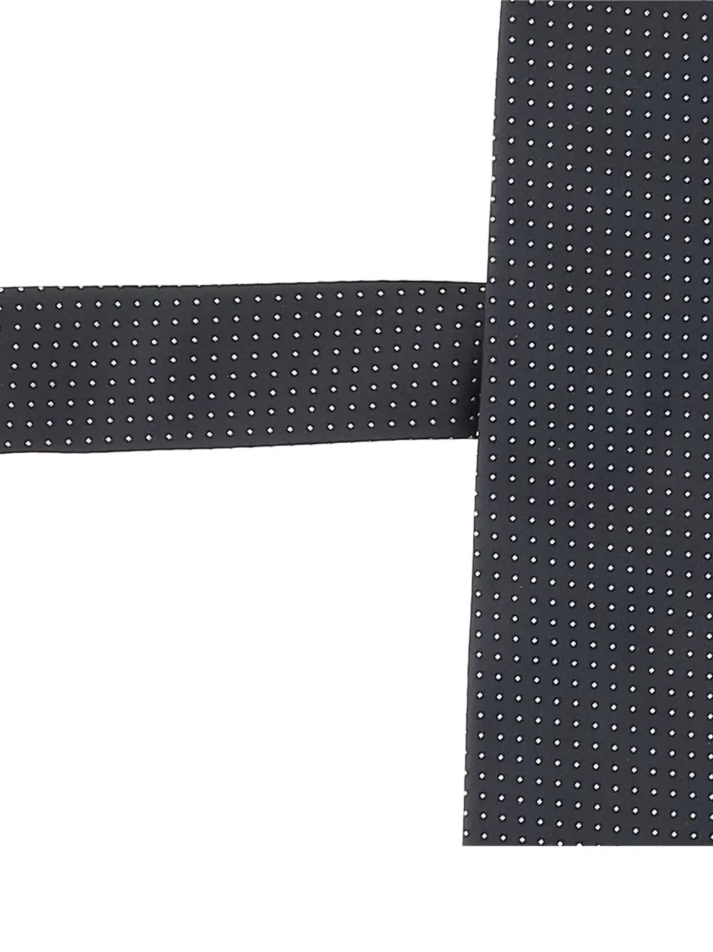 BOSS polka-dot tie Zwart
