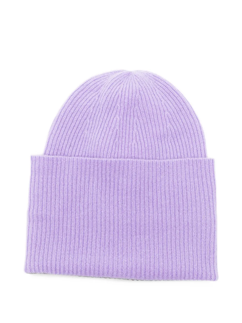 Lisa Yang Gerippte Beanie - Violett