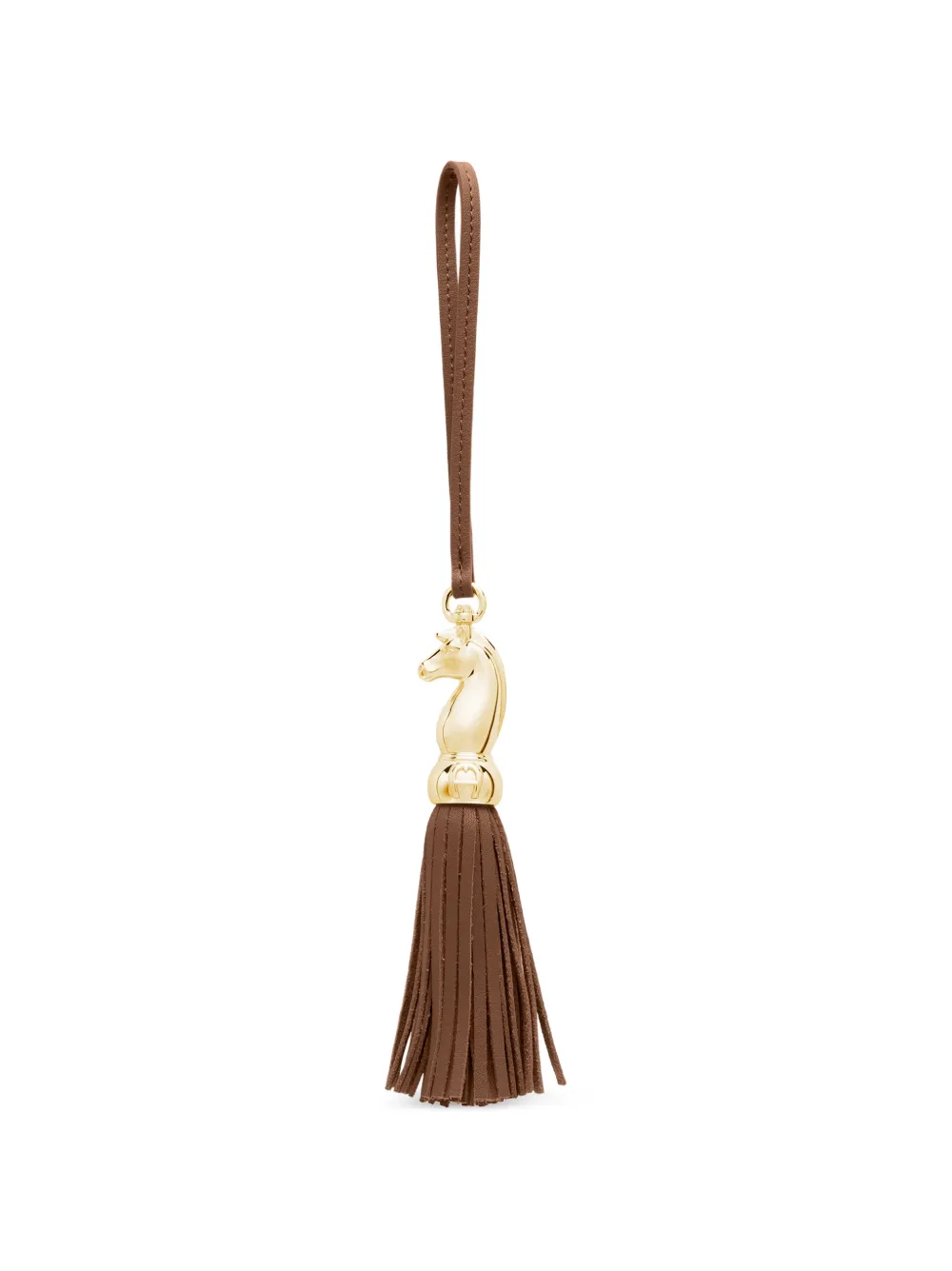 AIGNER Ciondollini horse-head tassel bag charm