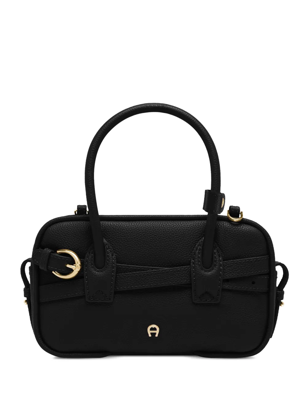 AIGNER sac porté épaule XS Whip Cintura en cuir à boucle - Noir AIGNER sac porté épaule XS Whip Cintura en cuir à boucle - Noir