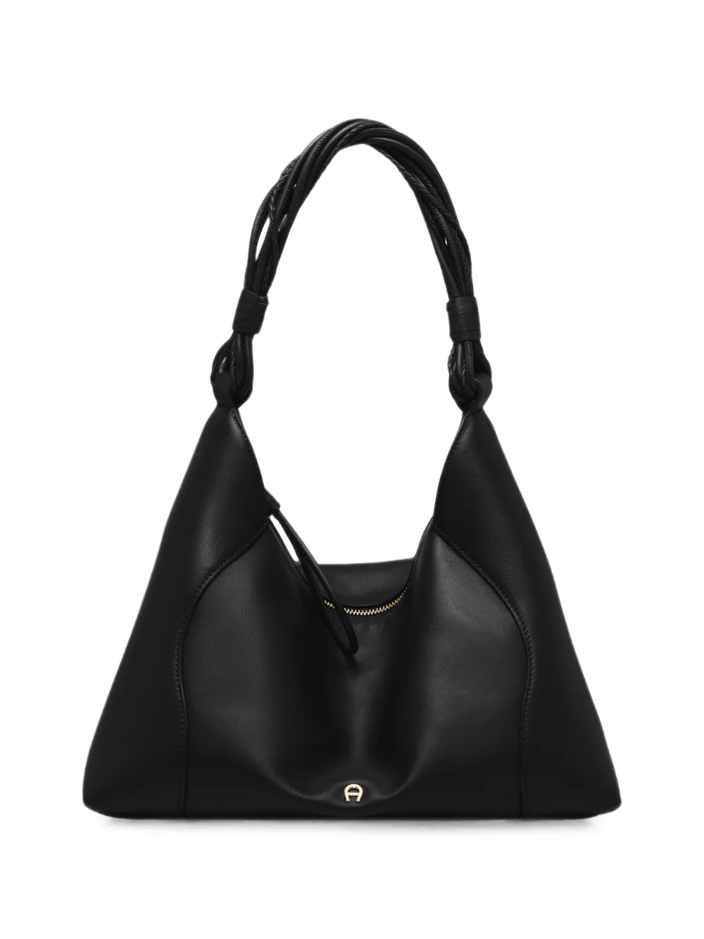 AIGNER medium Giara leather shoulder bag
