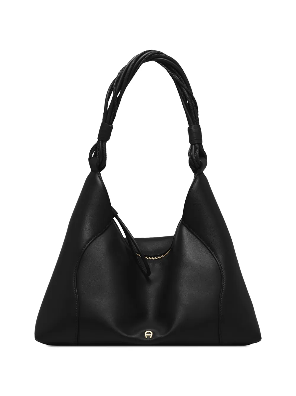 AIGNER medium Giara leather shoulder bag