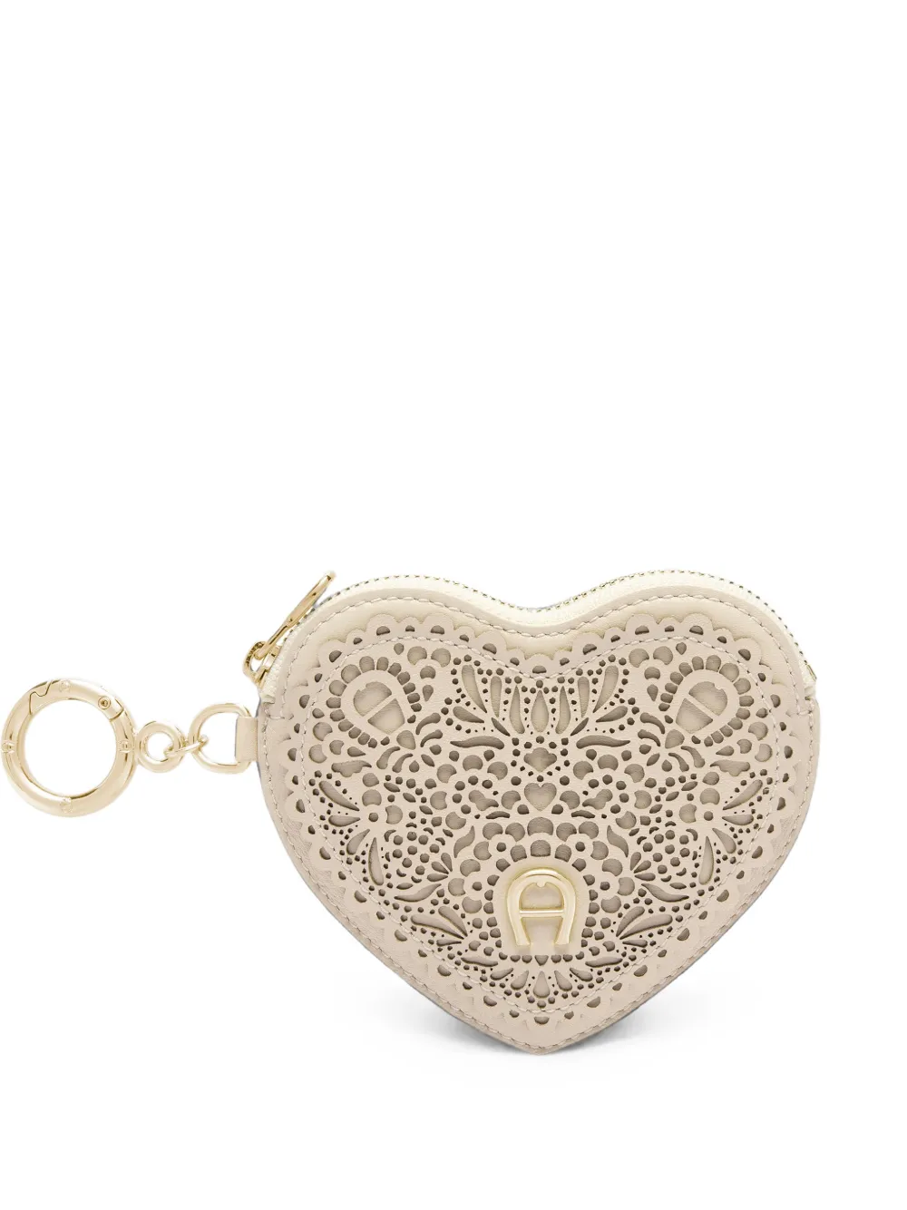 AIGNER Heart Etui Lace coin purse