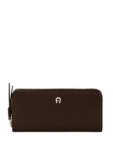 AIGNER Paola logo-plaque leather wallet