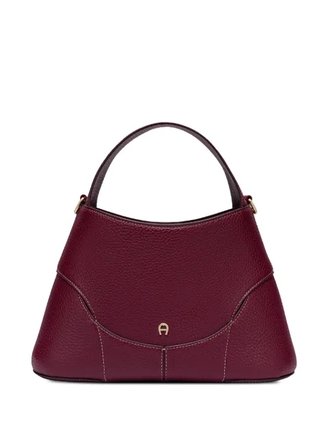 AIGNER medium Hazel grained-leather tote bag