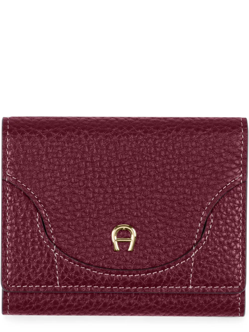 AIGNER Hazel portemonnee met logo-plakkaat Rood