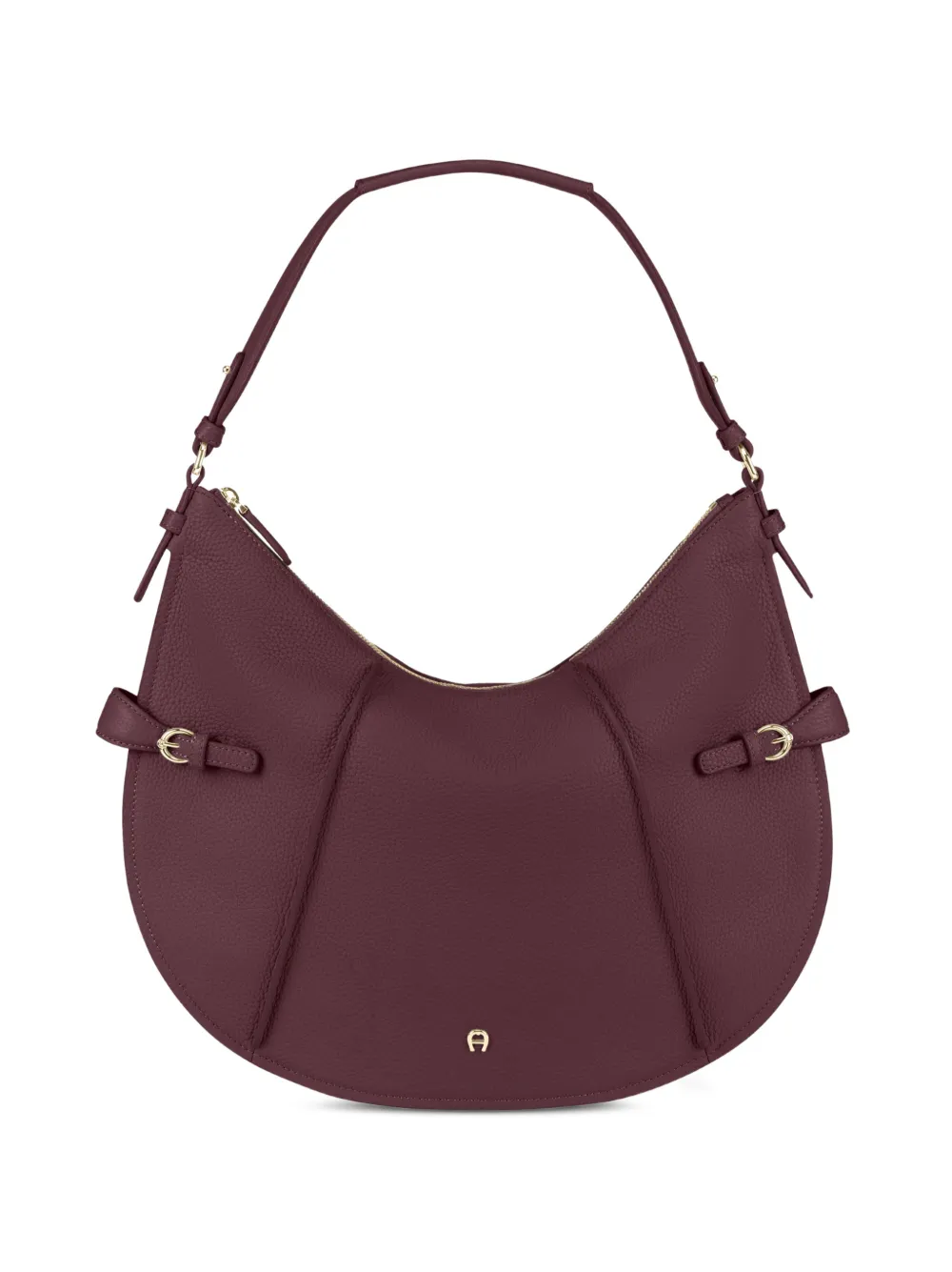 AIGNER cabas souple Cavallo médium à détail de boucle - Rouge AIGNER cabas souple Cavallo médium à détail de boucle - Rouge