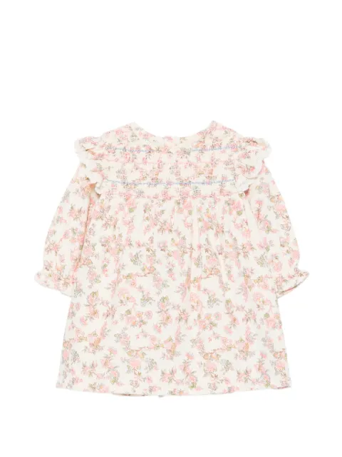 LOUISE MISHA KIDS floral-print smocked dress