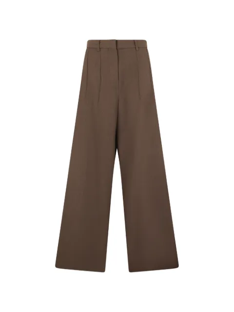 Nine In The Morning Zin pleated wide-leg trousers