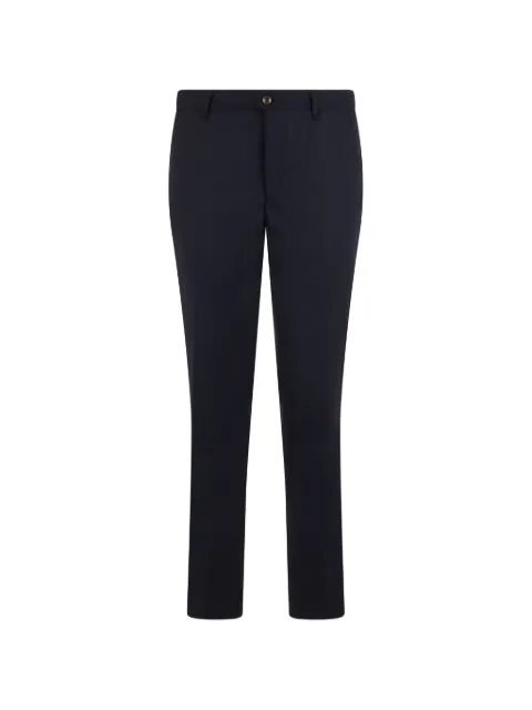 slowear logo-patch tailored trousers