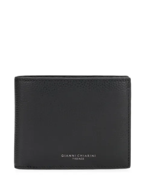 GIANNI CHIARINI grainy leather wallet