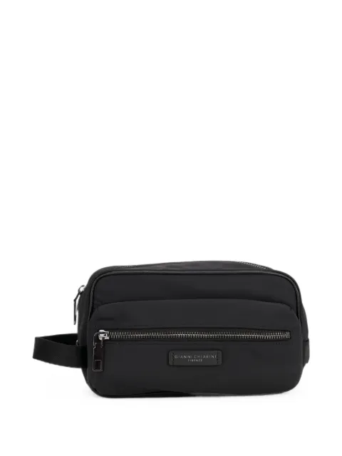 GIANNI CHIARINI Oslo logo-patch wash bag