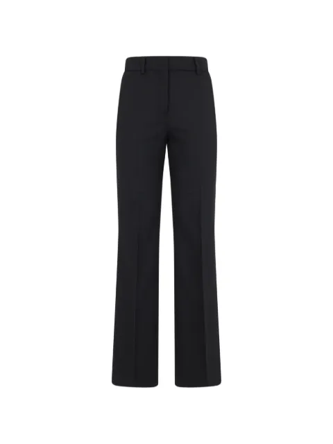 slowear pressed-crease tailored trousers