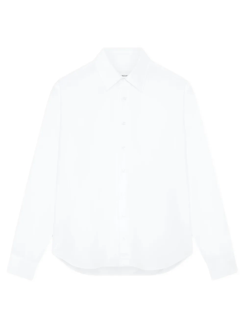 Lardini long-sleeve shirt Wit