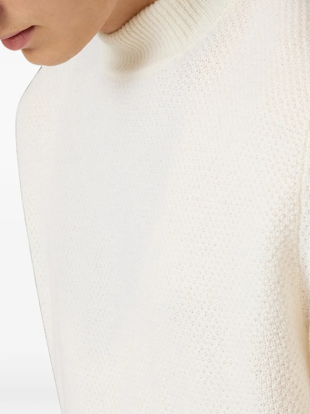 Lardini crew-neck sweater Beige