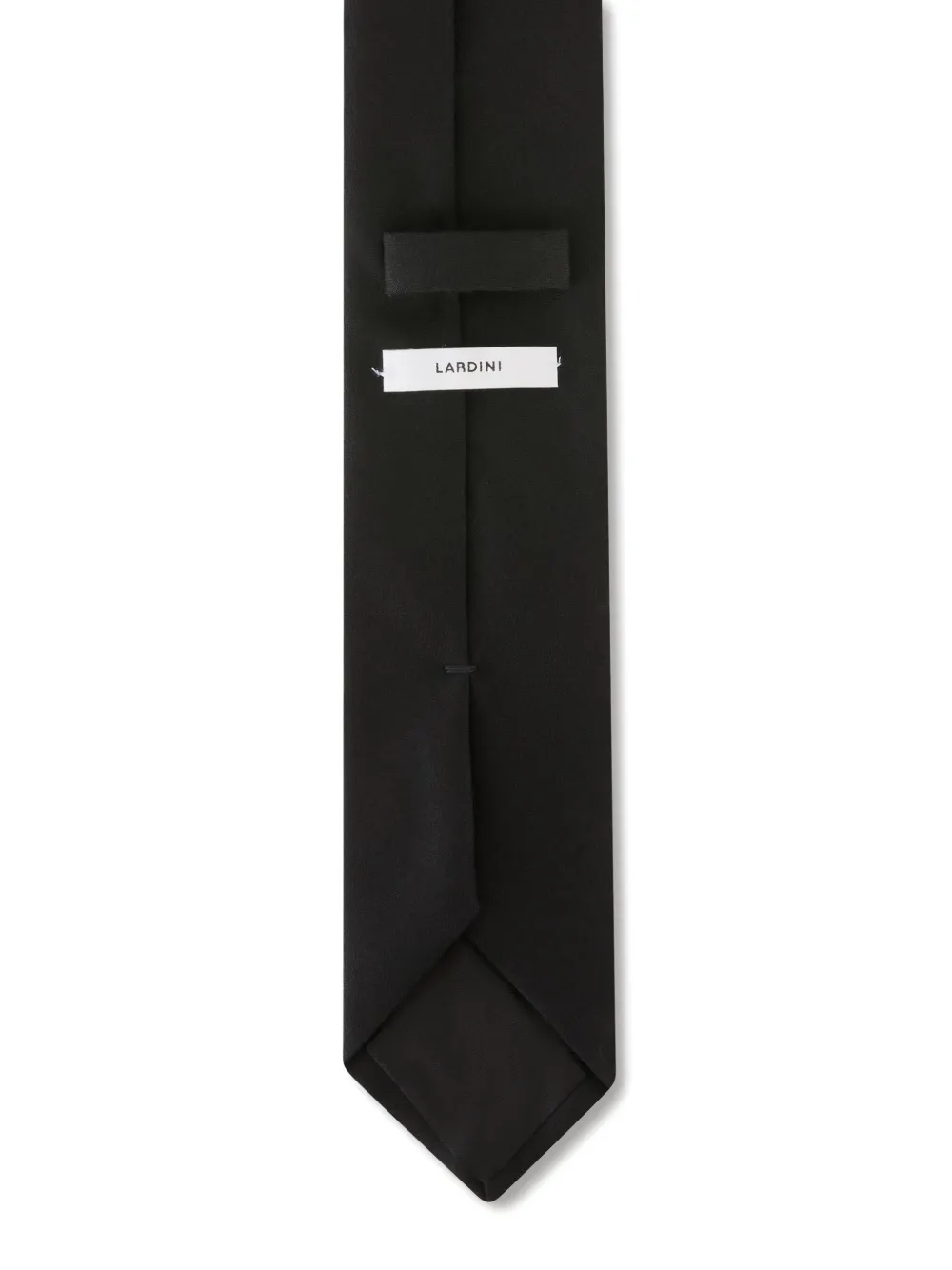 Lardini flannel tie Zwart