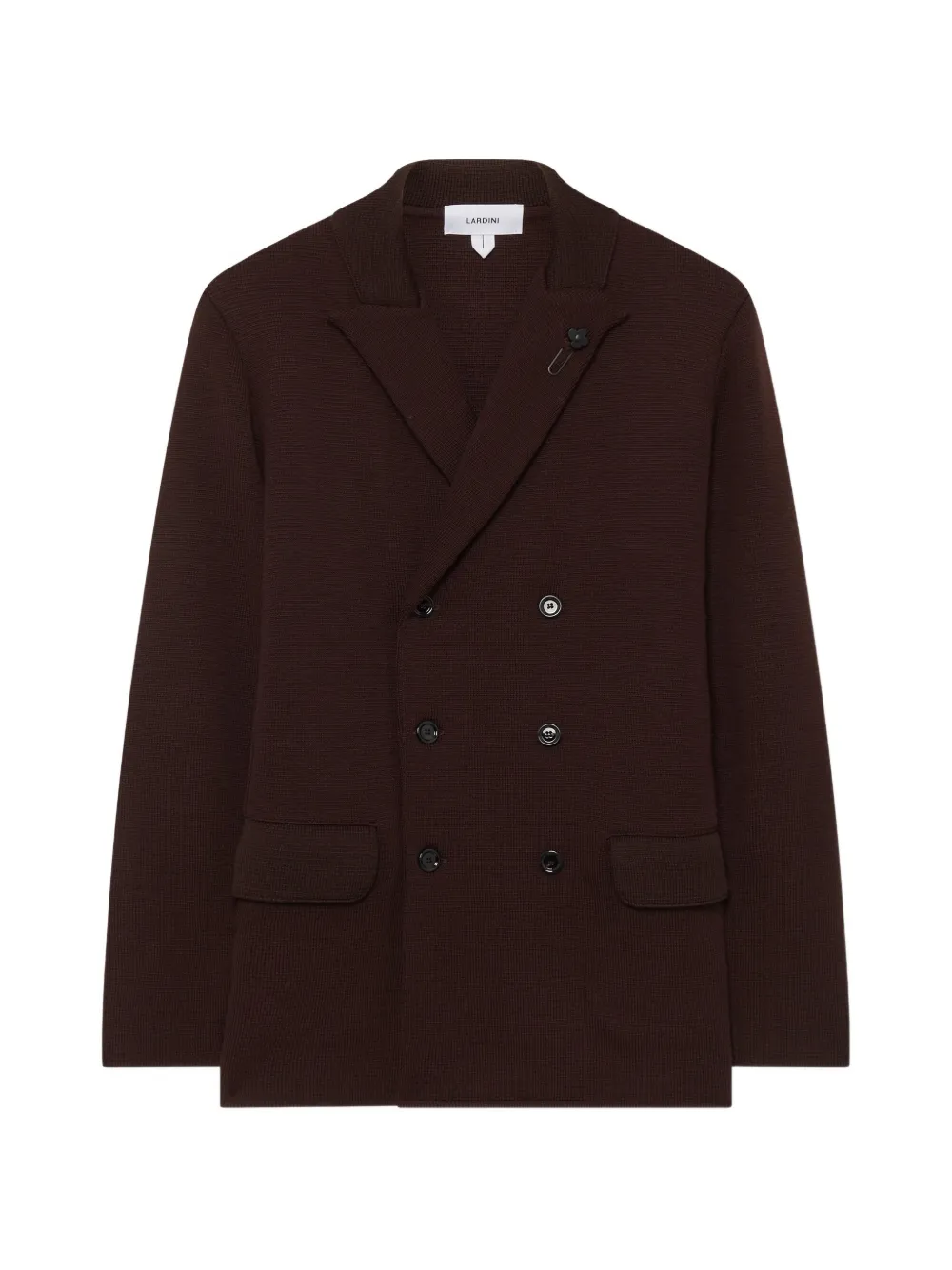 Lardini double-breasted peacoat