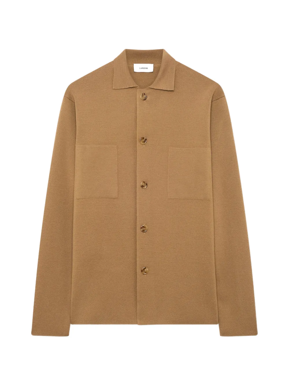 Lardini knitted trucker cardigan