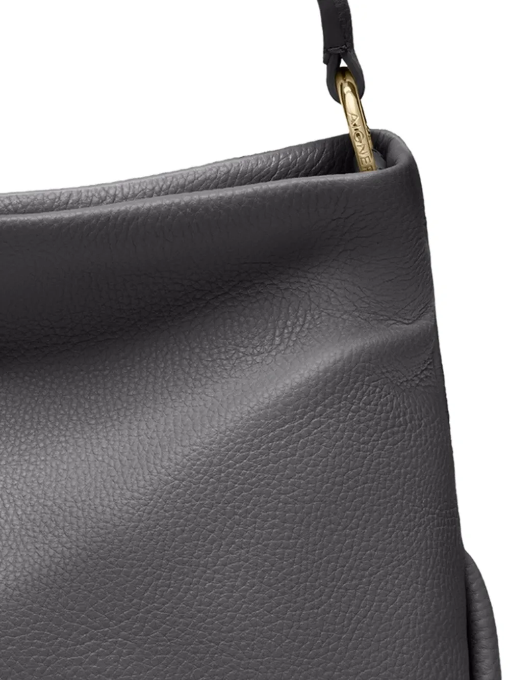 AIGNER Kleine Paola leren schoudertas Grijs