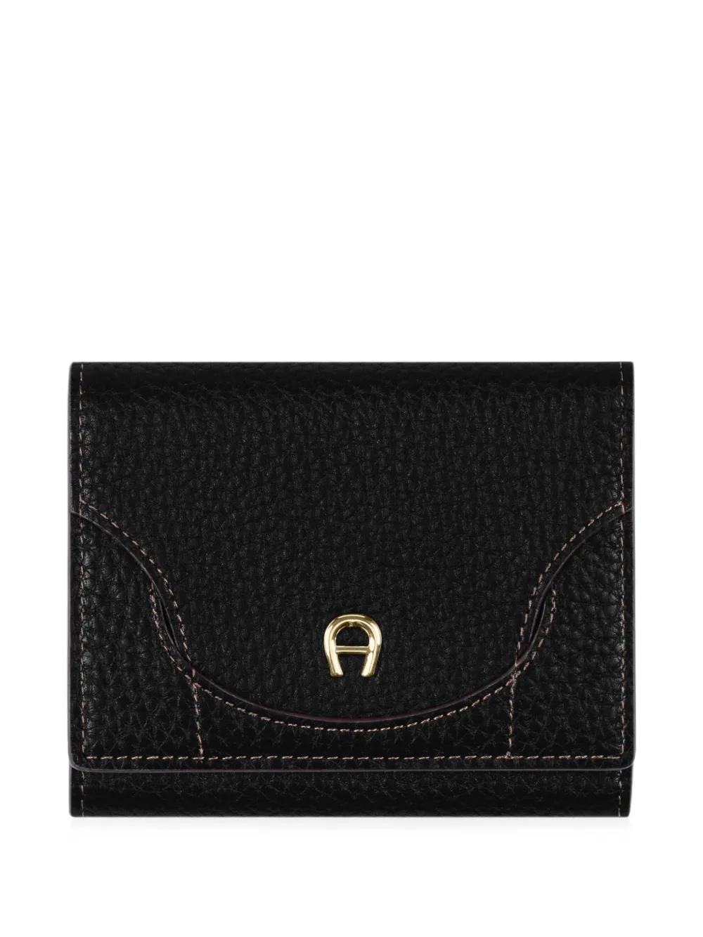 Aigner Hazel Leather Wallet In Black
