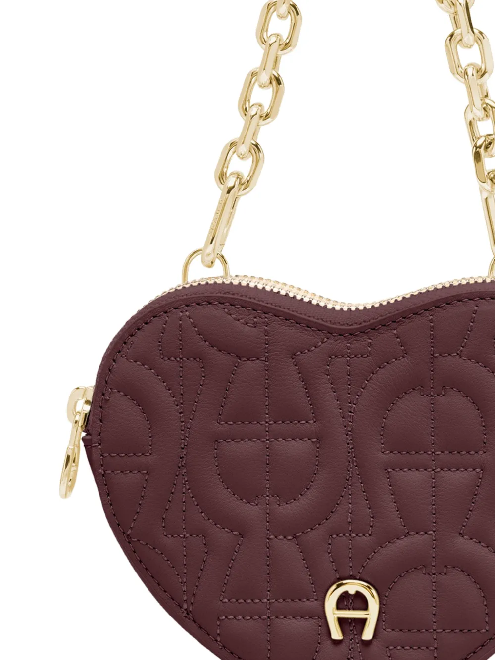 AIGNER Heart mini-tas Rood
