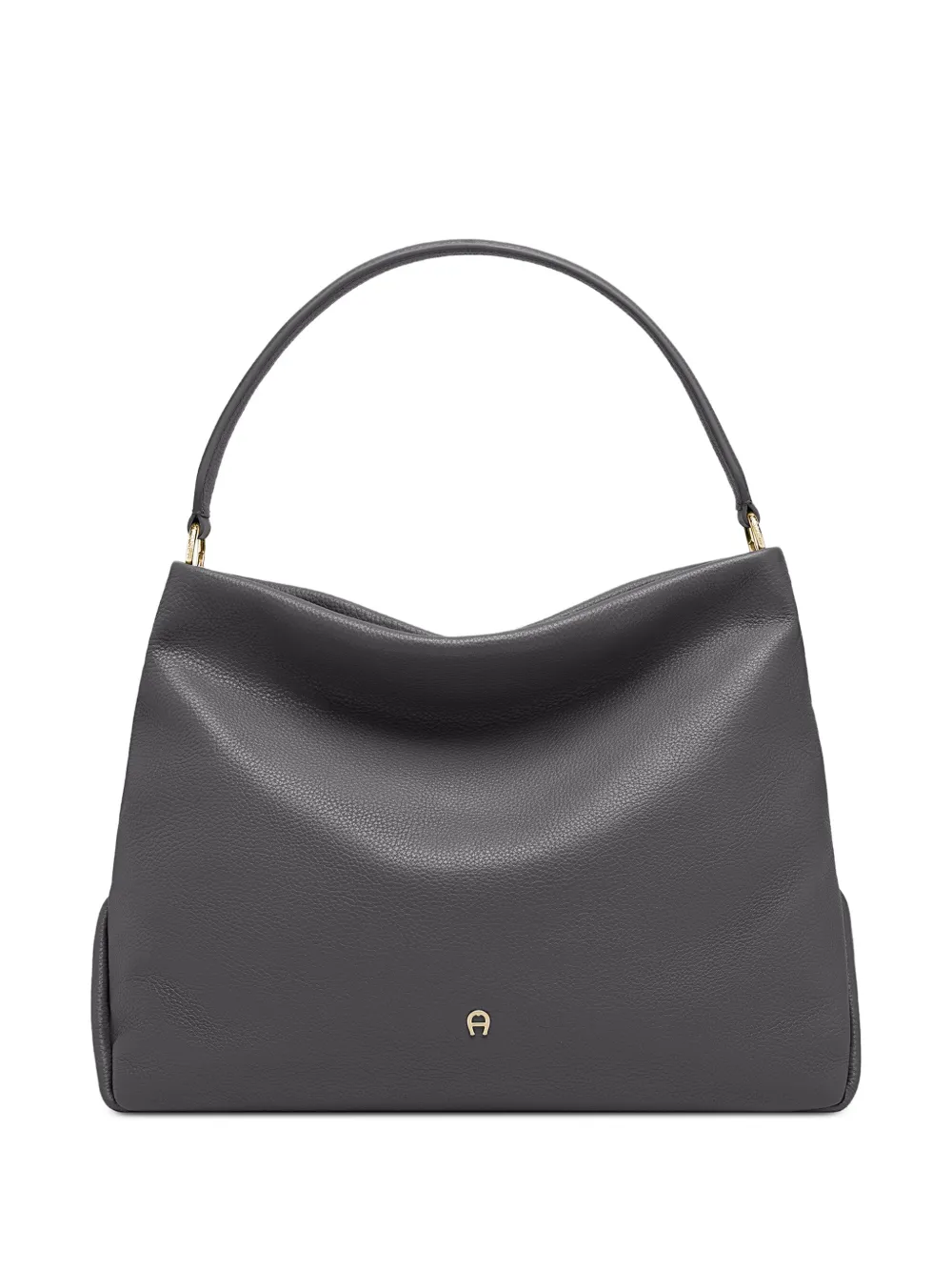 AIGNER cabas Paula médium en cuir grainé - Gris AIGNER cabas Paula médium en cuir grainé - Gris