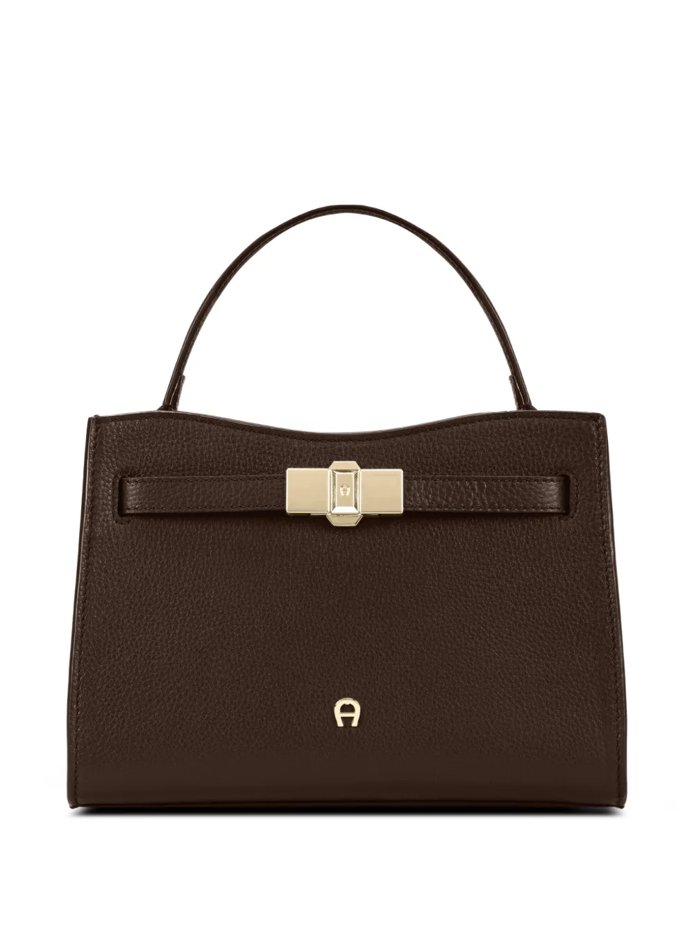AIGNER petit cabas Farah en cuir - Marron AIGNER petit cabas Farah en cuir - Marron