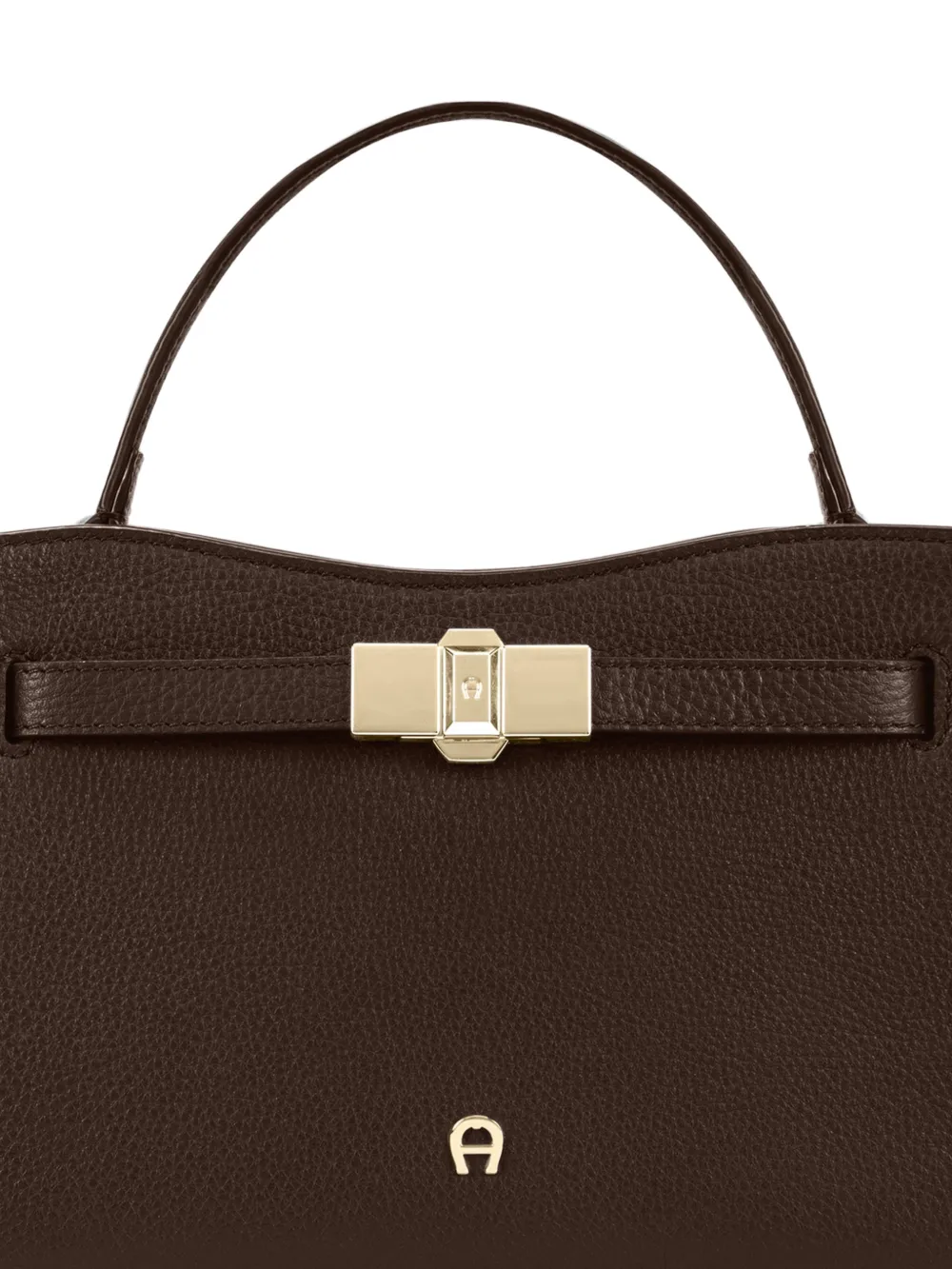 AIGNER Kleine Farah leren shopper Bruin
