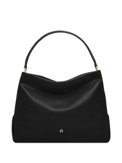 AIGNER medium Paola leather shoulder bag