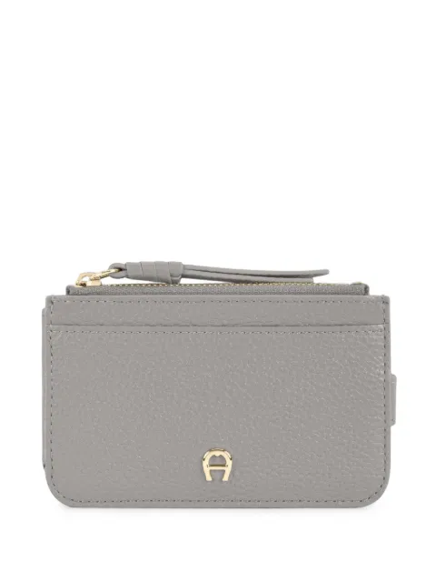 AIGNER Paola logo-plaque cardholder