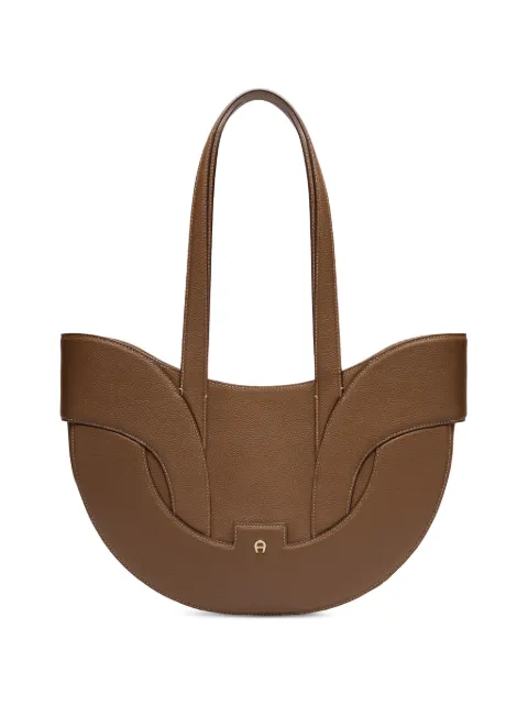 AIGNER large Sellina leather tote bag