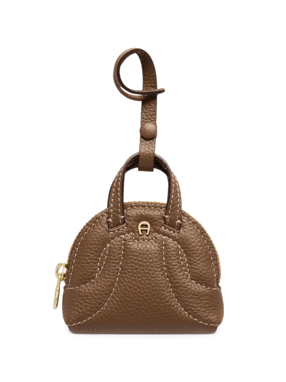 Aigner Sellina Bag Charm In Brown