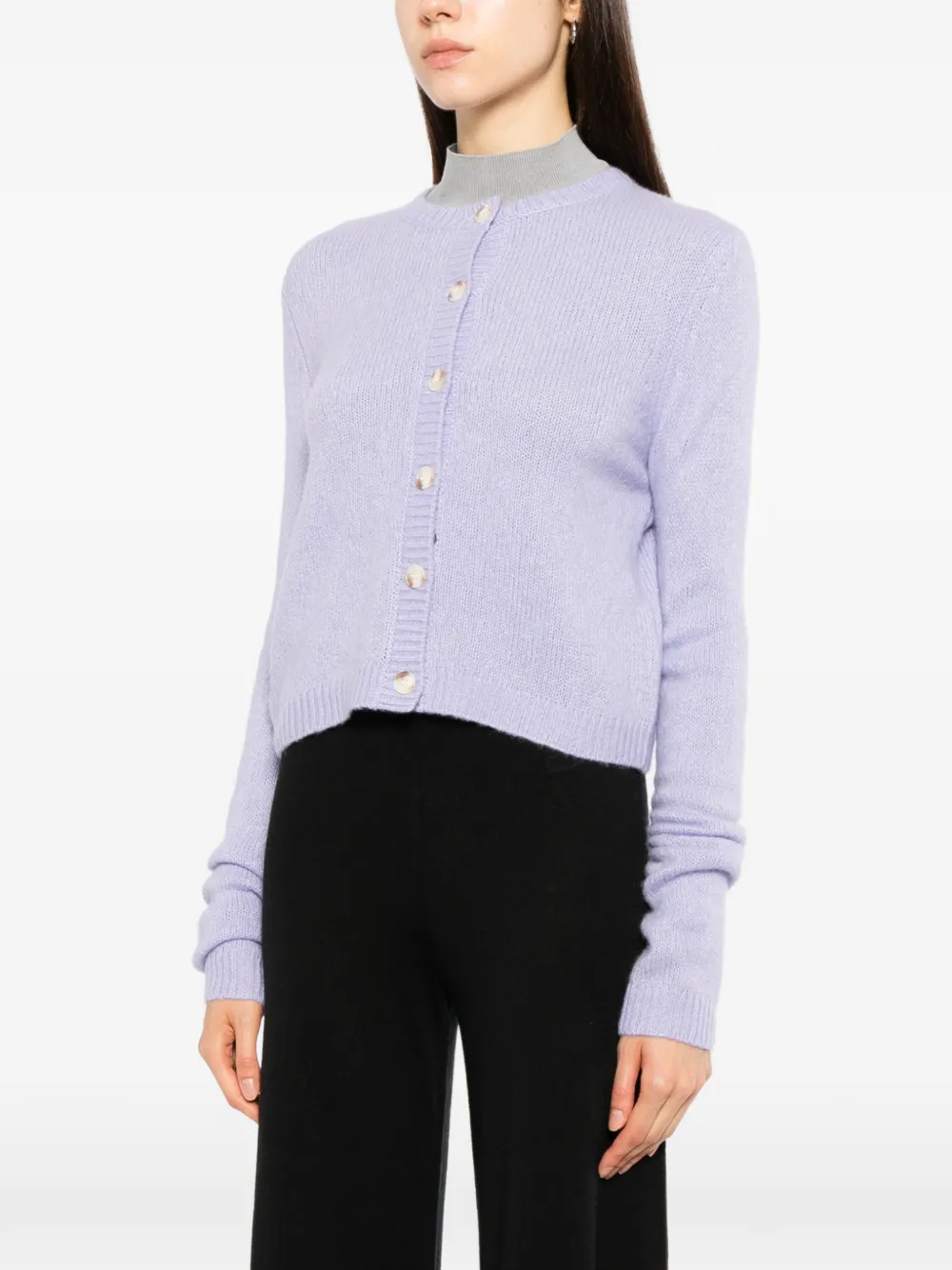 Lisa Yang Felicia cardigan Paars