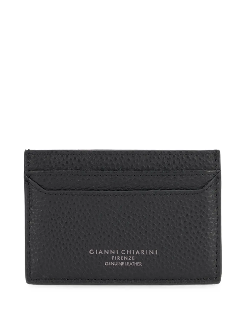 GIANNI CHIARINI grained leather cardholder
