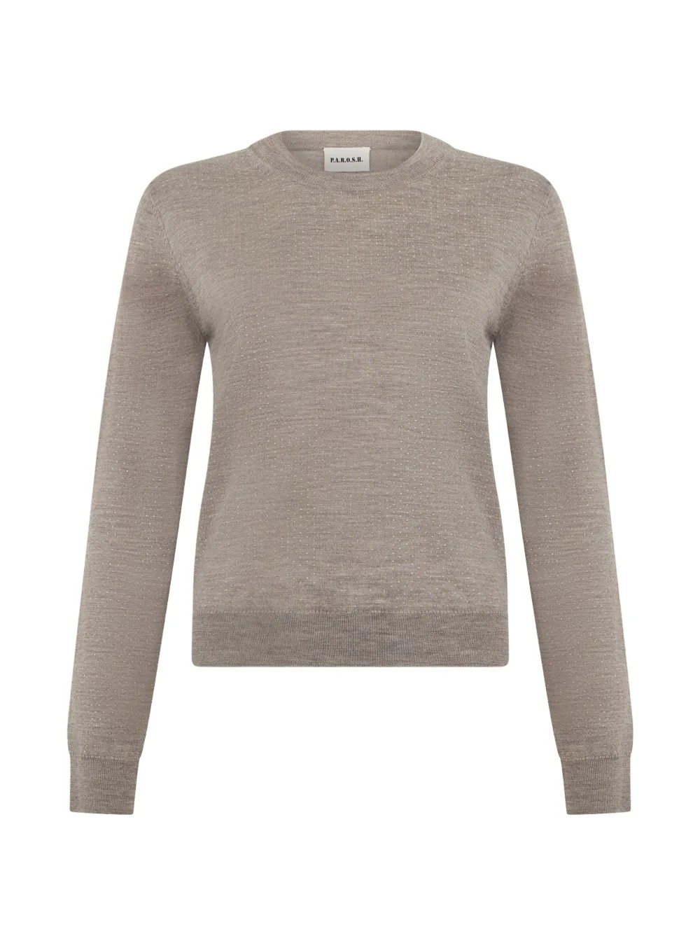 P.A.R.O.S.H. sequin-embellished sweater - Tons neutres P.A.R.O.S.H. sequin-embellished sweater - Tons neutres